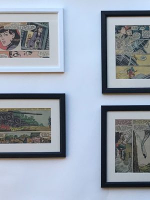 Framed comic strips